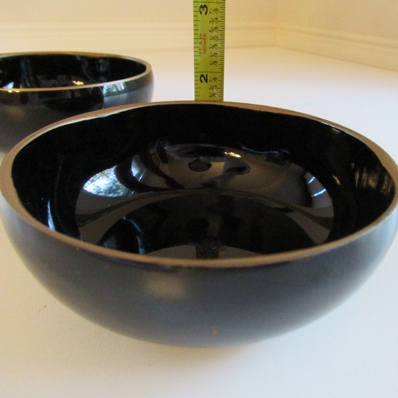 Lacquerware short bowls - Picture 6 of 6
